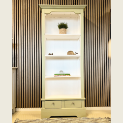 Reol - st�vet gr�n, H175 cm