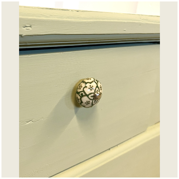 Reol - st�vet gr�n, H175 cm