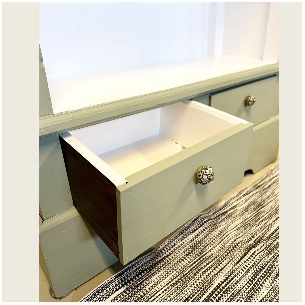 Reol - st�vet gr�n, H175 cm