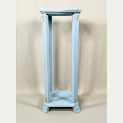 Blomsterbord - opsats lysebl - SOLGT