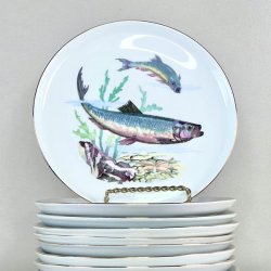 Fisketallerken - Colditz, med lille kant 