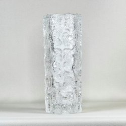 Vase - vintage frostet bark