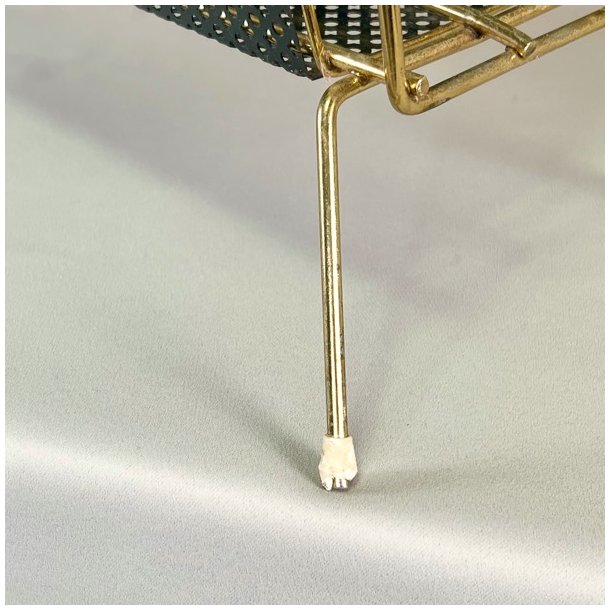 Magasinholder - teak og metal