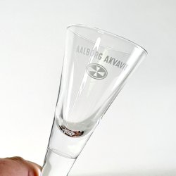 Snapseglas - Aalborg Akvavit (8 stk samlet)