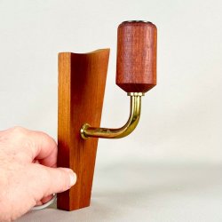 Retro vglampe - teak