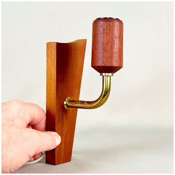 Retro vglampe - teak