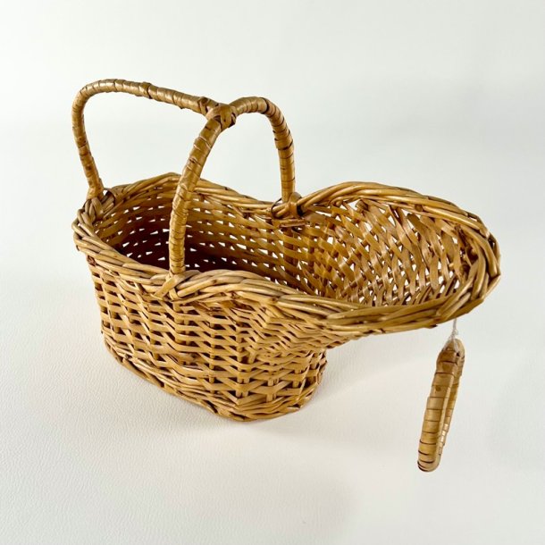 Vinflaskeholder i flet 