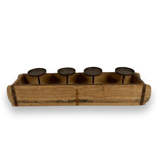 ReUSED murstensform med lysholder (Bloklys)