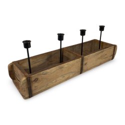 ReUSED murstensform med lysholder (Jttelys)