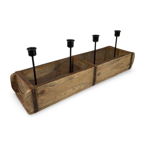 ReUSED murstensform med lysholder (Jttelys)