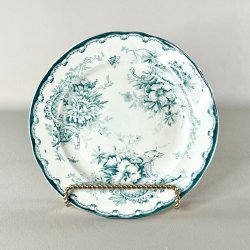 Tallerken - vintage Anna R�rstrand gr�n