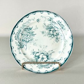 Tallerken - vintage Anna R�rstrand gr�n