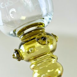 Rmerglas (st a' 4 stk/samlet) - hje, olivengrn fod 