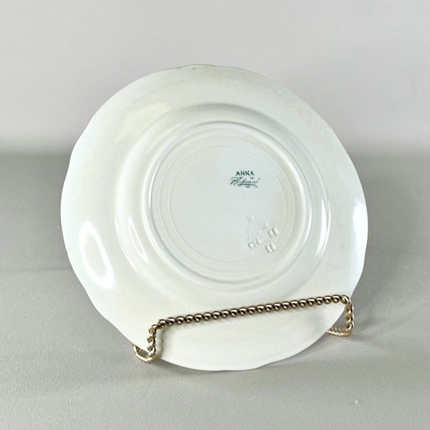 Frokosttallerken - vintage Anna R�rstrand gr�n