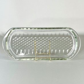 Rouladefad - harlekins, klart glas