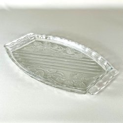 Rouladefad - stort, klart glas