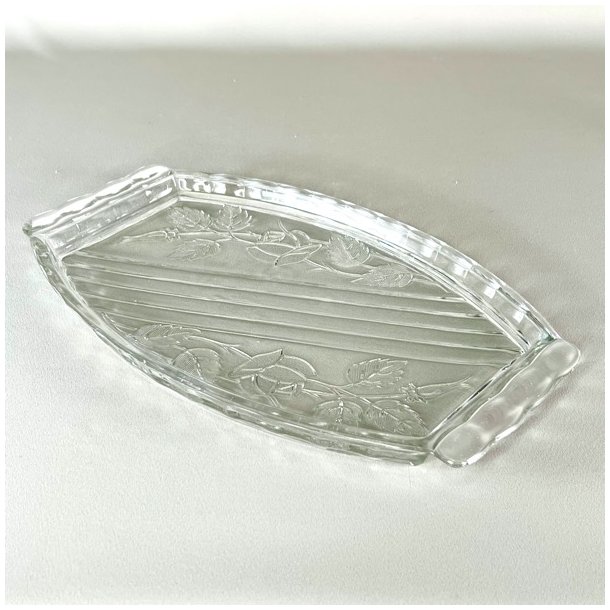 Rouladefad - stort, klart glas