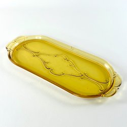 Rouladefad - retro, gyldent 