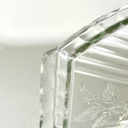 Rouladefad - stort, klart glas