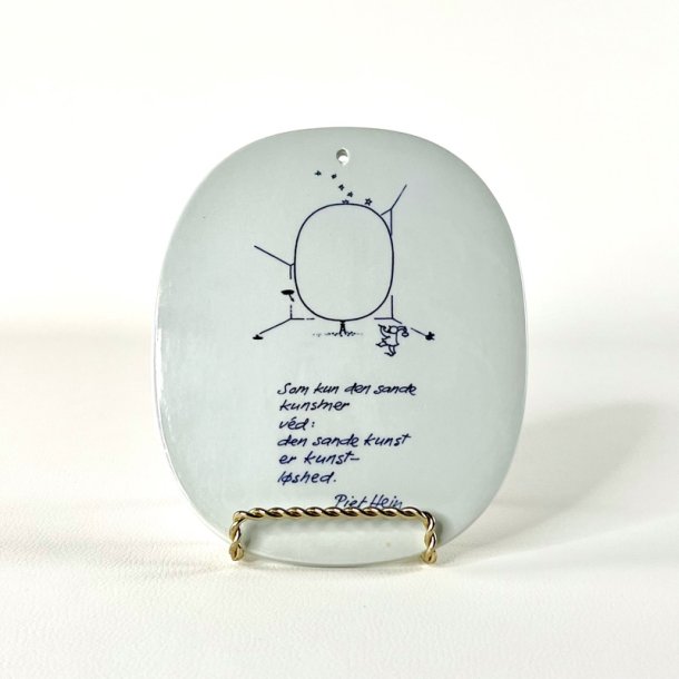 Royal Copenhagen platte - Piet Hein gruk flere designs