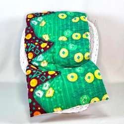 Sari madras (45x120 cm) - grn/brun