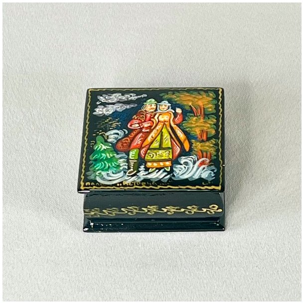 Sm sker i lakeret tr