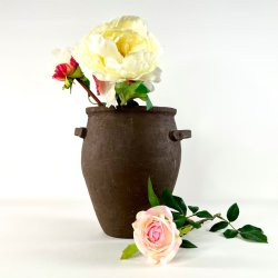 Rustik lerkrukke H24 cm