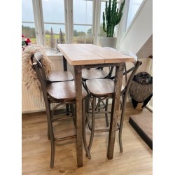Barbord m/4 barstole - unika bord 