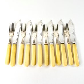 Fiskebestik vintage RYALS (6 s�t samlet) - engelske 