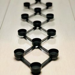 Fyrfadslysestage - saks til 13 lys