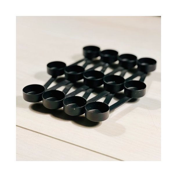 Fyrfadslysestage - saks til 13 lys