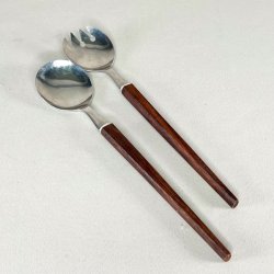 Salatbestik - teak hndtag