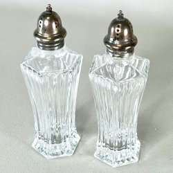 Salt &amp; peber st - sekskantet med riller og hj top