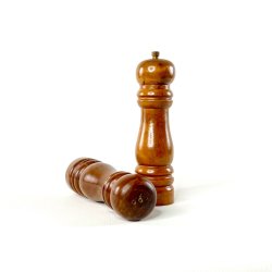 Salt &amp; peber s�t - retro, tr�, H15 cm