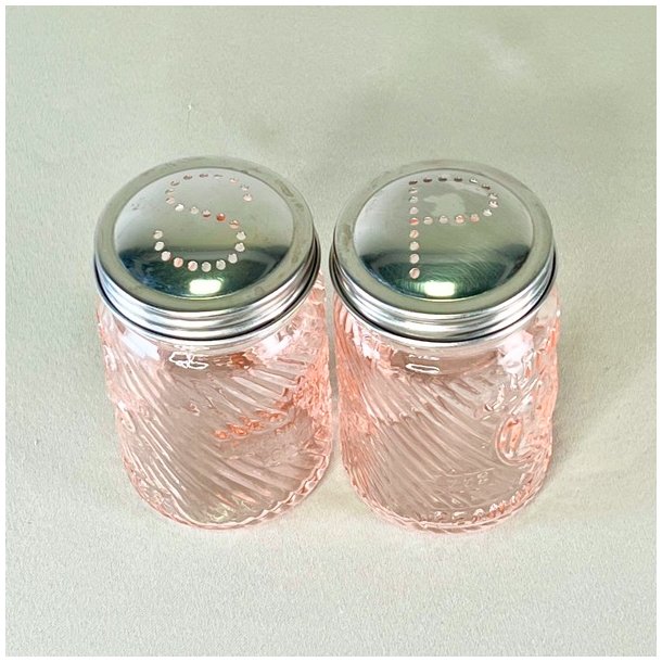 Salt &amp; peber st - lyserdt glas