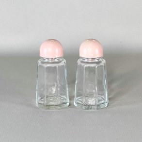 Salt & peber st - glas m/lyserd top