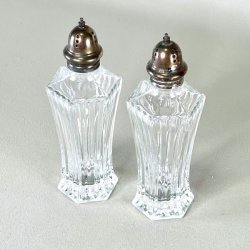 Salt &amp; peber st - sekskantet med riller og hj top