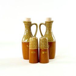 Salt, peber &amp; olie/eddike s�t i tr� og keramik