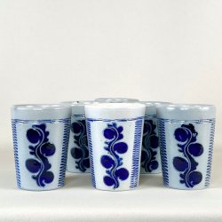 Krus - saltglaseret stentj (st a' 6 stk)