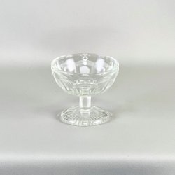 Vintage saltkar i glas