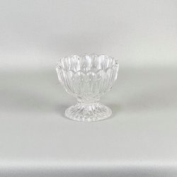 Vintage saltkar i glas