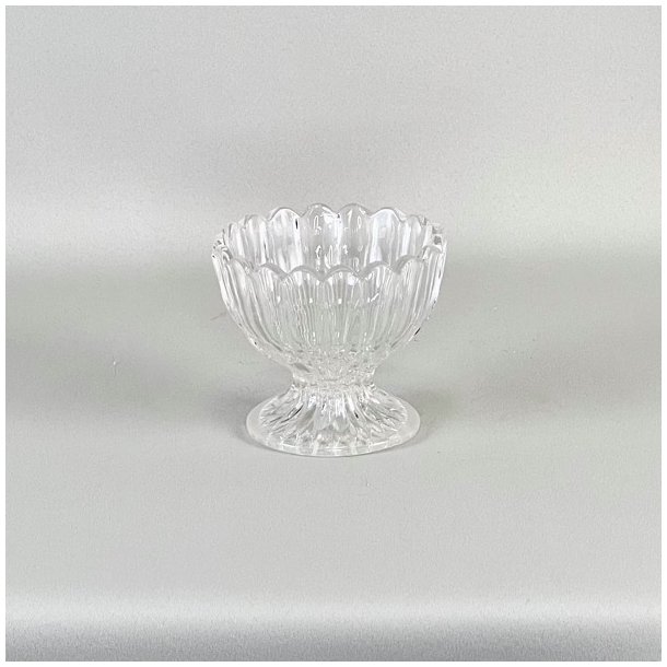 Vintage saltkar i glas