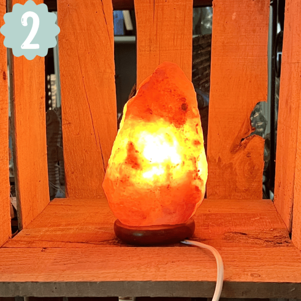 Himalaya saltlamper - ca. 2 kg