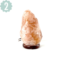 Himalaya saltlamper - ca. 2 kg