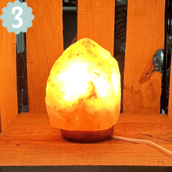 Himalaya saltlamper - ca. 2 kg