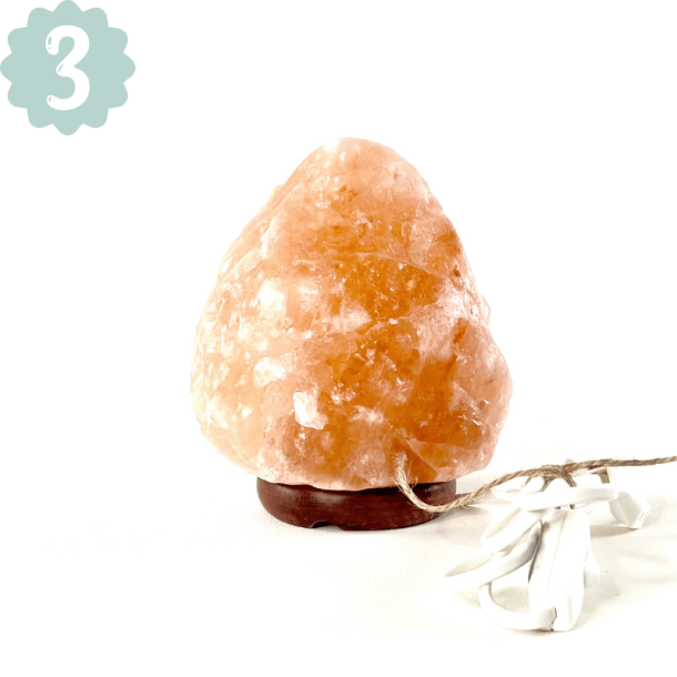 Himalaya saltlamper - ca. 2 kg