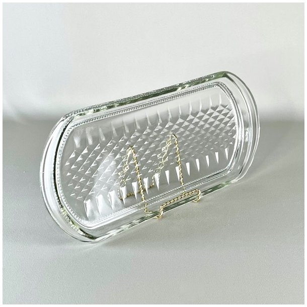 Rouladefad - harlekins, klart glas