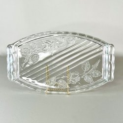 Rouladefad - stort, klart glas