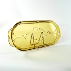 Rouladefad - retro, gyldent 