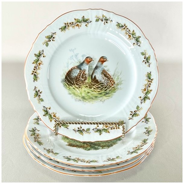 Woodland Manor - middagstallerkener (4 stk samlet) 